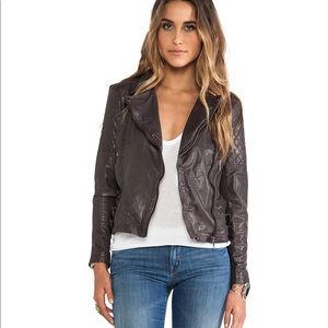 Muubaa Rokel Leather Jacket